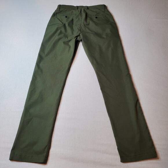 Proof Huckberry Mens Size 30X31 Nomad Chino Straight Fit Performance Pants Green - Picture 5 of 9
